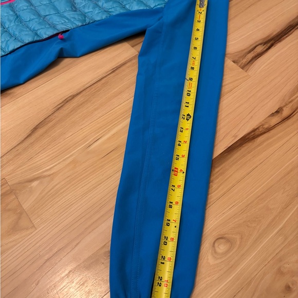 EUC The North Face Lightweight Thermoball Full Zip Teal Hooded Women's Jacket Sm - Picture 10 of 10